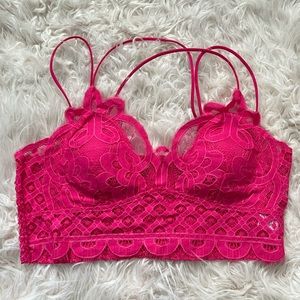 Zenana Outfitters pink bralette New without tags